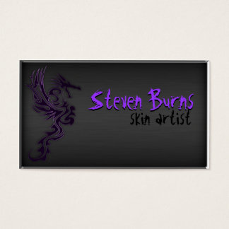 Dark Metal Dragon in Purple