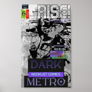 DARK METRO RISE! POSTER