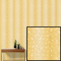 Dark Mid Light Yellow Gold Stripes Sparkle Stars