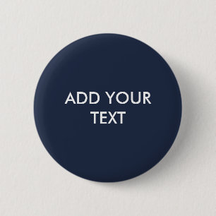 Dark Midnight Blue Button