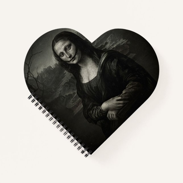 Dark Mona Lisa Notebook (Front)