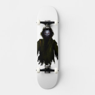 Dark Monster Creature Gothic Horror Edgy Art  Skateboard
