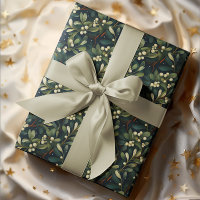 Dark Moody American Mistletoe Winter Holiday