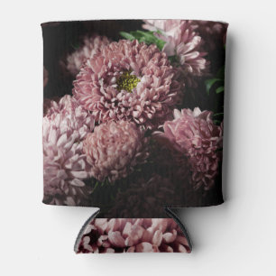 Dark Moody Botanicals: Pink Asters Can Cooler