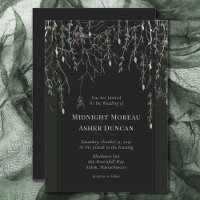 Dark Moody Gothic Wedding