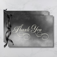 Dark Moody Midnight Black Fog Wedding