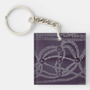 Dark moon from the other side key ring