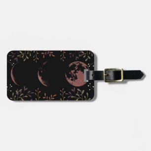 Dark Moon Phases  Luggage Tag