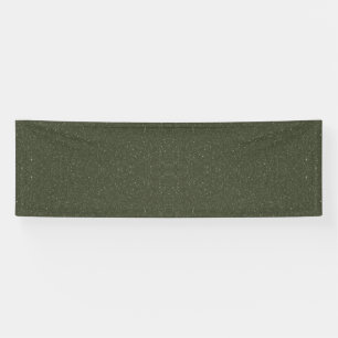 Dark Moss Green Noise Effect Banner – Customisable