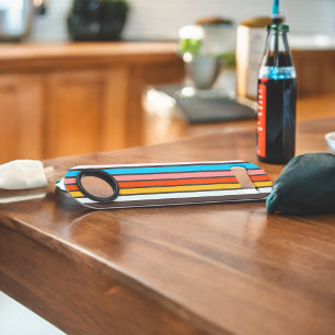 Dark Multicolor Vintage Style Stripes