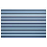 Dark Nautical Light Blue Blue Stripes Pattern Fabric