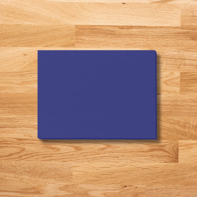 Dark Navy Solid Colour Post-it Notes (Creator Uploaded)