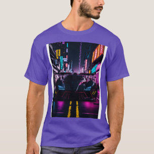 Dark Neon Sports in Japanese Neon City 17 T-Shirt