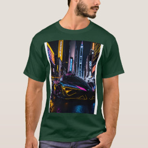 Dark Neon Sports in Japanese Neon City 8 T-Shirt