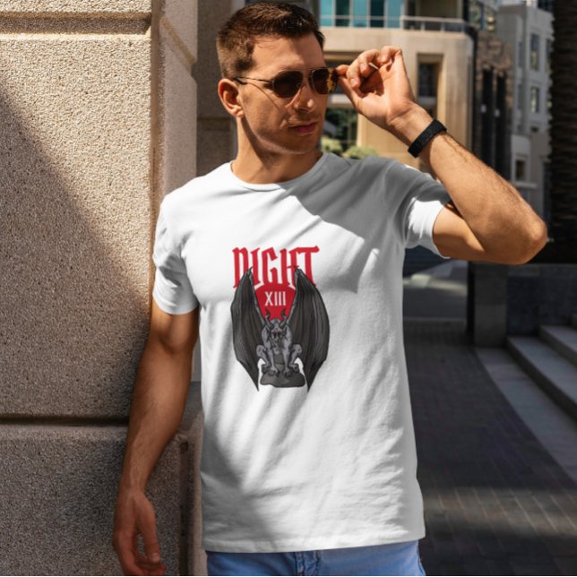 Dark Night Gargoyle   T-Shirt (Creator Uploaded)