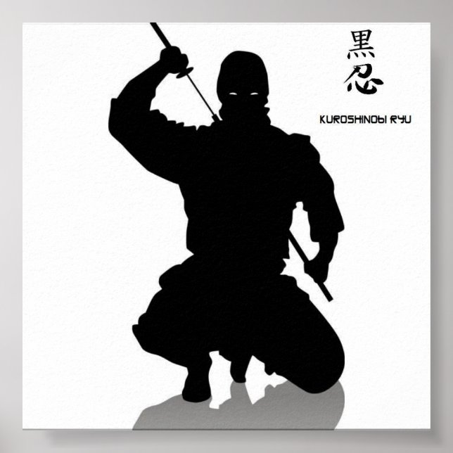 dark ninja, shhinnob poster (Front)