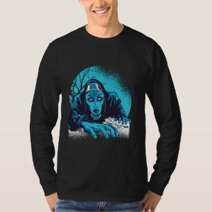 Dark Nun Helloween Costume T-Shirt