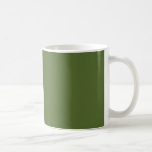 Dark Olive Green Coffee Mug
