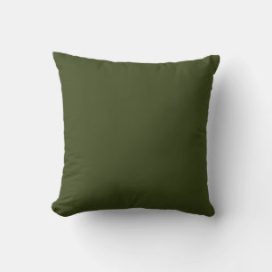 Dark Olive Green Cushion