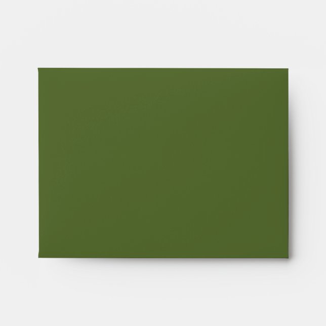 Dark Olive Green Envelopes (Front)