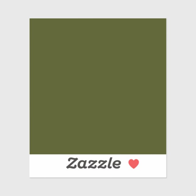 Dark olive green solid colour (Sheet)