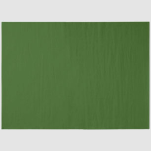 Dark Olive Green Solid Colour Tissue Paper