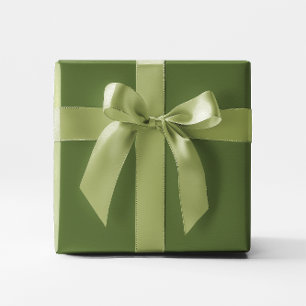 Dark Olive Green Wrapping Paper