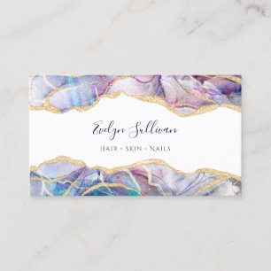 dark opal business card