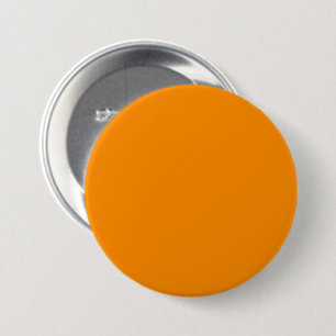 Dark Orange FF8C00 Colour with Add Your Name Optio 7.5 Cm Round Badge