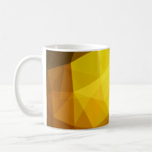 Dark orange polygonal. A completely new colour ill Coffee Mug