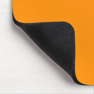 Dark Orange Solid Colour Mouse Pad