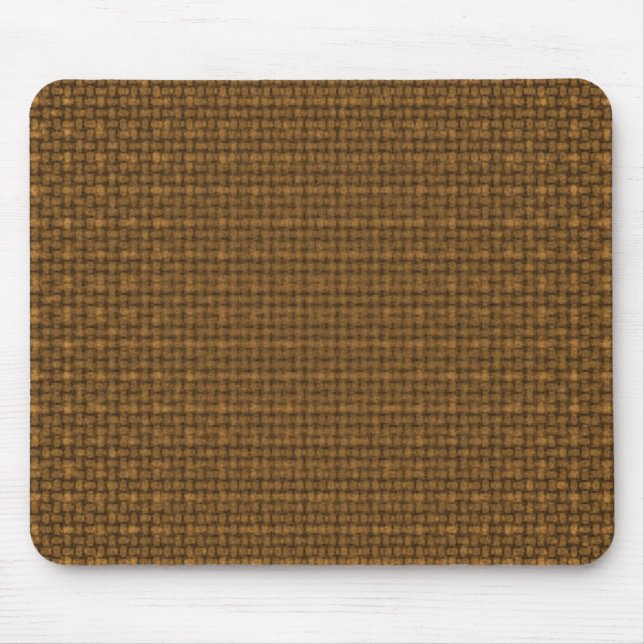 Dark Orange Texture Mouse Pad (Front)