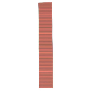 Dark Orange With black Stripe Long Table Runner