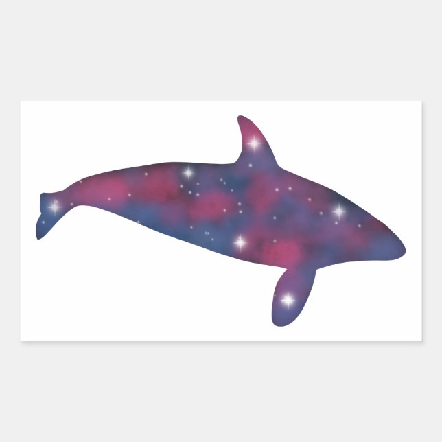 Dark Orca Starscape Sticker (Front)