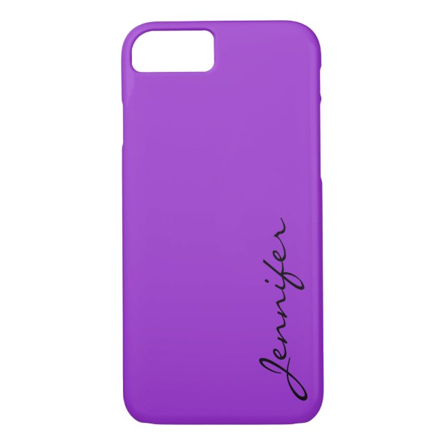 Dark orchid colour background Case-Mate iPhone case (Back)