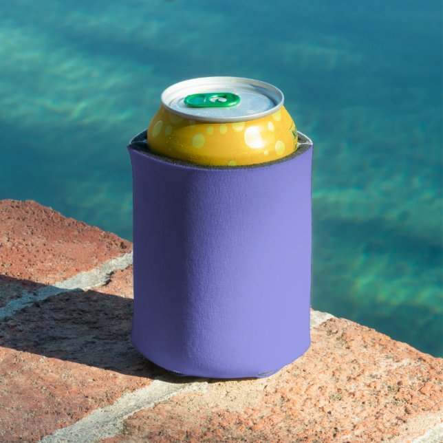 Dark Periwinkle Purple Can Cooler (In Situ Pool)