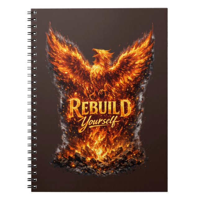 Dark Phoenix Motivation Design Notebook (Front)