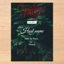 Dark Pine Foliage Christmas