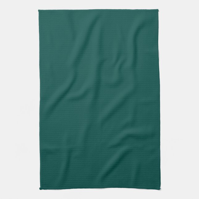 Dark Pine Green Kitchen Towel (Vertical)