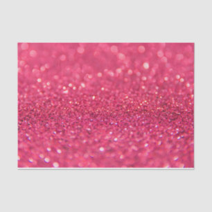 Dark Pink Glitter Design  Tissue Paper