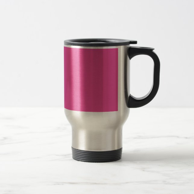 Dark Pink Travel Mug (Right)