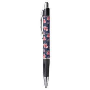 Dark Pink Watercolor Pattern