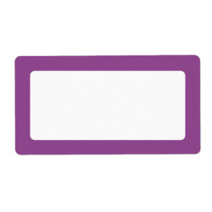 Dark plum purple border blank