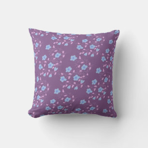Dark Plum Reversible Pillow