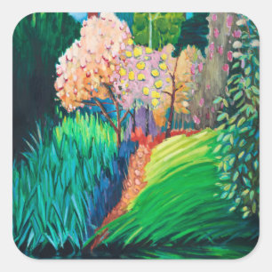 Dark Pool Square Sticker