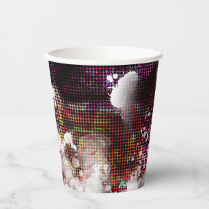 Dark Preparation Paper Cups