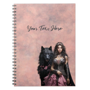 Dark Princess Personalised Notebook