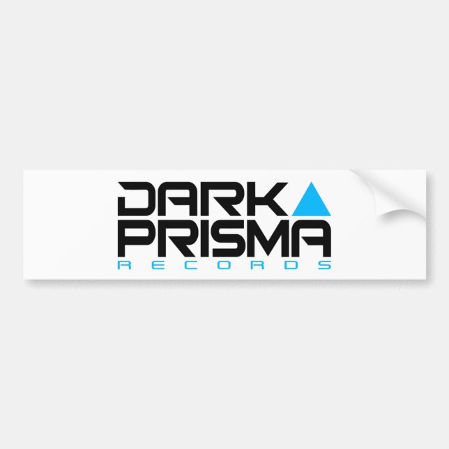 Dark Prisma White Sticker (Front)