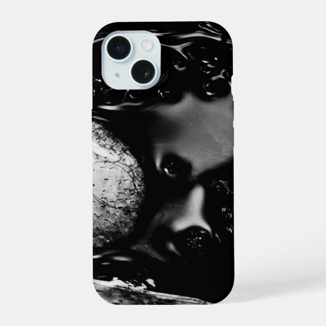 dark protector iPhone 15 case (Back)