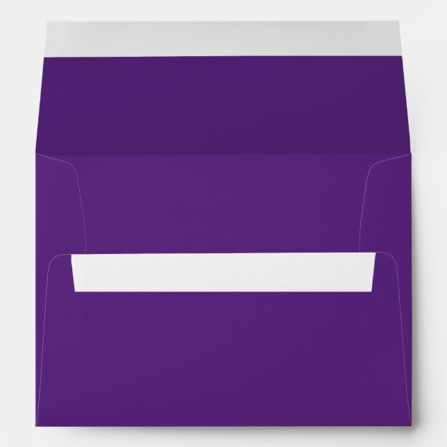Dark Purple A7 Envelope (Back (Bottom))